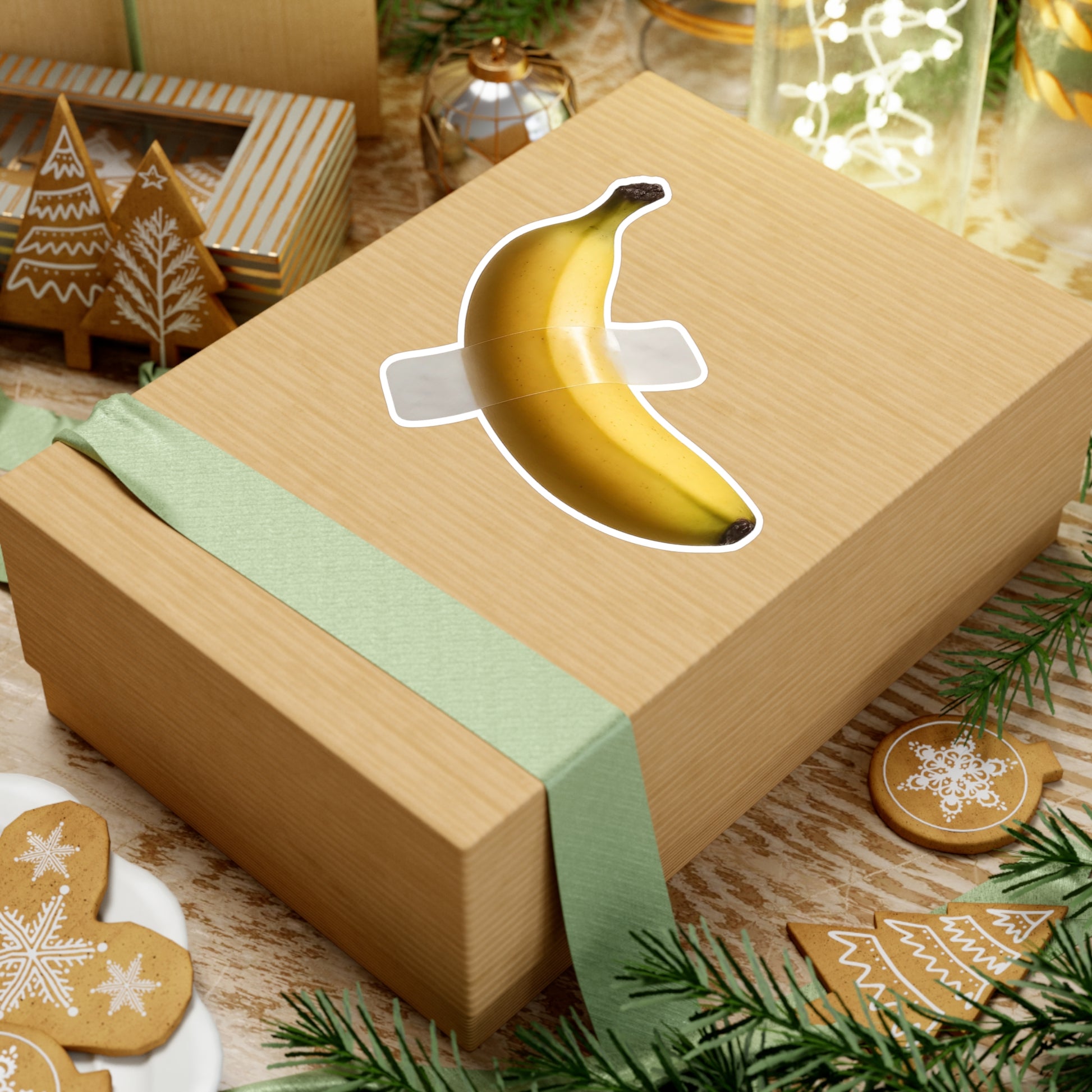 Freche Vinyl-Banane – Das einzige Obst, das du überall aufkleben darfst!